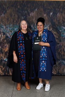 Photo from the TWoA Tāmaki Makaurau 2023 Graduations (Ceremony 5 @ 3pm), held at the Due Drop Events Centre, Manukau, Auckland, New Zealand on Thursday, 8 June, 2023. Photo: Mike Walen / KeyImagery Photography. Copyright: © Te Wānanga o Aotearoa.