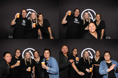Photo from the TWoA Tāmaki Makaurau 2023 Graduations (Ceremony 6 @ 8pm), held at the Due Drop Events Centre, Manukau, Auckland, New Zealand on Thursday, 8 June, 2023. Photo: InstaBooth by KeyImagery Photography. Copyright: © Te Wānanga o Aotearoa.
