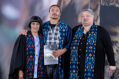 Photo from the TWoA Te Tai Tokerau 2024 Graduation (Kaitaia), held at Te Ahu in Kaitaia, Northland, New Zealand on Wednesday, 8 May, 2024. Photo by Alick Saunders for KeyImagery Photography. Copyright: © Te Wānanga o Aotearoa.