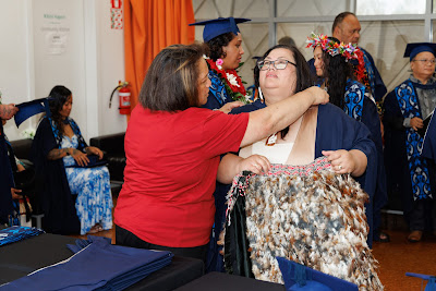 Photo from Ceremony 2 of the TWoA Tāmaki Makaurau 2025 Graduations (March 2025) held at the Mangere Arts Centre in Auckland, New Zealand on Wednesday, 12 March, 2025. Photo by Mike Walen / KeyImagery Photography. Copyright: © 2025 Te Wānanga o Aotearoa.