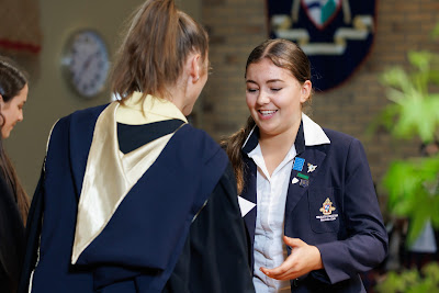 Photo from the Waikato Diocesan Senior Prize-giving 2023 held at Waikato Diocesan School for Girls, Hamilton, New Zealand, on Thursday 26 October 2023.  Photo: Mike Walen / KeyImagery Photography. Copyright: © Waikato Diocesan School for Girls.