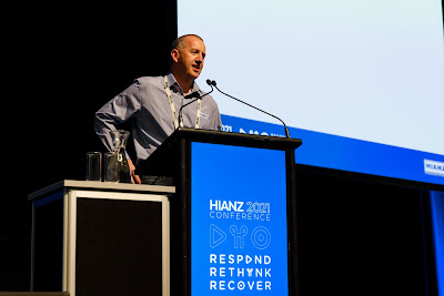 Photo from Day 1 of the 2021 HIANZ Conference held at the Energy Events Centre, Rotorua, New Zealand. Taken: Wednesday, 11 August 2021. Photography: Mike Walen / KeyImagery Photography. Copyright: © Hire Industry Association of New Zealand (Inc).