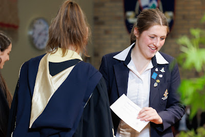 Photo from the Waikato Diocesan Senior Prize-giving 2023 held at Waikato Diocesan School for Girls, Hamilton, New Zealand, on Thursday 26 October 2023.  Photo: Mike Walen / KeyImagery Photography. Copyright: © Waikato Diocesan School for Girls.