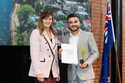 Photo from the HCC NZ Citizenship Ceremony 2 (Afternoon) held at The Atrium, Wintec/Te Pukenga, Hamilton, Waikato, New Zealand at 3:30pm on Monday, 12 August, 2024. Photo: Mike Walen / KeyImagery Photography. Copyright: © Hamilton City Council.