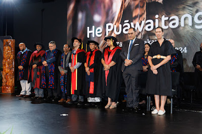 Photo from the TWoA Tāmaki Makaurau 2024 Graduations (Ceremony 2 @ 7pm), held at Church Unlimited, Glendene, Auckland, New Zealand on Monday, 24 June, 2024. Photo: Mike Walen / KeyImagery Photography. Copyright: © Te Wānanga o Aotearoa.