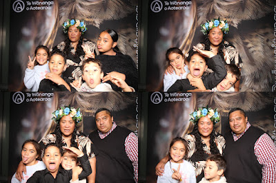 Booth photo from Ceremony 2 of the TWoA Tāmaki Makaurau 2025 Graduations (March 2025) held at the Mangere Arts Centre in Auckland, New Zealand on Wednesday, 12 March, 2025. Photo: InstaBooth by KeyImagery Photography. Copyright: © 2025 Te Wānanga o Aotearoa.
