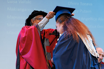 Photo from Ceremony 2 of the TWoA Tāmaki Makaurau 2025 Graduations (March 2025) held at the Mangere Arts Centre in Auckland, New Zealand on Wednesday, 12 March, 2025. Photo by Mike Walen / KeyImagery Photography. Copyright: © 2025 Te Wānanga o Aotearoa.
