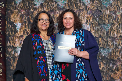 Photo from the TWoA Waiariki 2023 Graduations (Kawerau), held at  Rautahi Marae, Kawerau, Bay of Plenty, New Zealand on Friday, 2 June, 2023. Photo: Alick Saunders for KeyImagery Photography. Copyright: © Te Wānanga o Aotearoa.