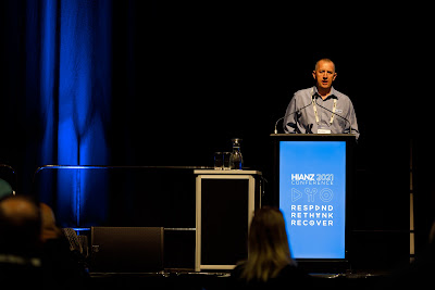 Photo from Day 1 of the 2021 HIANZ Conference held at the Energy Events Centre, Rotorua, New Zealand. Taken: Wednesday, 11 August 2021. Photography: Mike Walen / KeyImagery Photography. Copyright: © Hire Industry Association of New Zealand (Inc).
