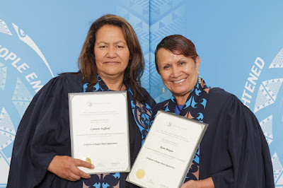 Photo from the TWoA Tainui Graduation 2015 held at Founders Theatre, Hamilton, New Zealand, on Friday 24 April 2015.  Photo: Mike Walen / KeyImagery Photography