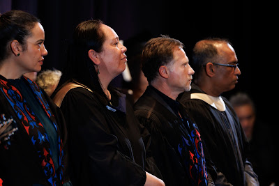 Photo from the TWoA Tāmaki Makaurau 2023 Graduations (Ceremony 1 @ 10am), held at the Due Drop Events Centre, Manukau, Auckland, New Zealand on Wednesday, 7 June, 2023. Photo: Mike Walen / KeyImagery Photography. Copyright: © Te Wānanga o Aotearoa.