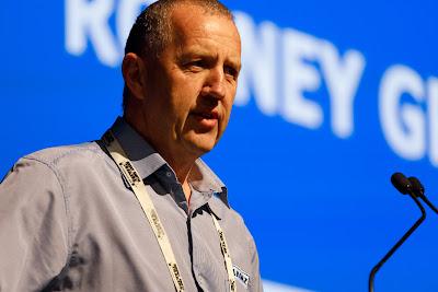 Photo from Day 1 of the 2021 HIANZ Conference held at the Energy Events Centre, Rotorua, New Zealand. Taken: Wednesday, 11 August 2021. Photography: Mike Walen / KeyImagery Photography. Copyright: © Hire Industry Association of New Zealand (Inc).