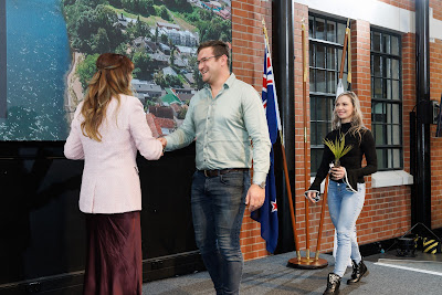 Photo from the HCC NZ Citizenship Ceremony 2 (Afternoon) held at The Atrium, Wintec/Te Pukenga, Hamilton, Waikato, New Zealand at 3:30pm on Monday, 12 August, 2024. Photo: Mike Walen / KeyImagery Photography. Copyright: © Hamilton City Council.