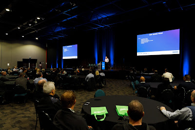 Photo from Day 1 of the 2021 HIANZ Conference held at the Energy Events Centre, Rotorua, New Zealand. Taken: Wednesday, 11 August 2021. Photography: Mike Walen / KeyImagery Photography. Copyright: © Hire Industry Association of New Zealand (Inc).