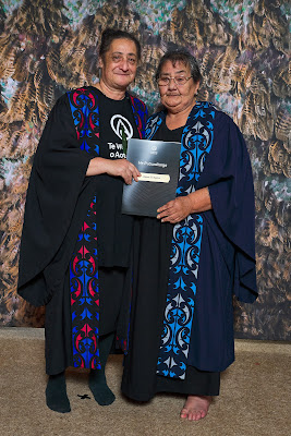 Photo from the TWoA Waiariki 2023 Graduations (Kawerau), held at  Rautahi Marae, Kawerau, Bay of Plenty, New Zealand on Friday, 2 June, 2023. Photo: Alick Saunders for KeyImagery Photography. Copyright: © Te Wānanga o Aotearoa.