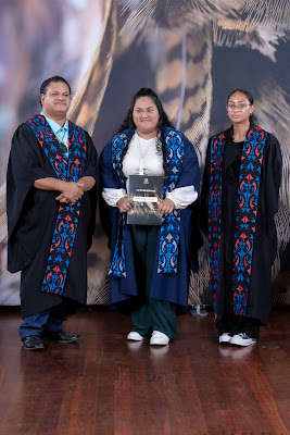 Photo from the TWoA Te Tai Tokerau 2024 Graduation (Kaitaia), held at Te Ahu in Kaitaia, Northland, New Zealand on Wednesday, 8 May, 2024. Photo by Alick Saunders for KeyImagery Photography. Copyright: © Te Wānanga o Aotearoa.