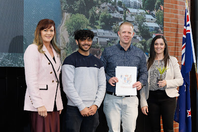 Photo from the HCC NZ Citizenship Ceremony 2 (Afternoon) held at The Atrium, Wintec/Te Pukenga, Hamilton, Waikato, New Zealand at 3:30pm on Monday, 12 August, 2024. Photo: Mike Walen / KeyImagery Photography. Copyright: © Hamilton City Council.