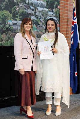 Photo from the HCC NZ Citizenship Ceremony 2 (Afternoon) held at The Atrium, Wintec/Te Pukenga, Hamilton, Waikato, New Zealand at 3:30pm on Monday, 12 August, 2024. Photo: Mike Walen / KeyImagery Photography. Copyright: © Hamilton City Council.