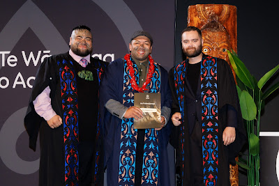 Photo from Ceremony 2 of the TWoA Tāmaki Makaurau 2025 Graduations (May 2025) held at the Mangere Arts Centre in Auckland, New Zealand on Monday, 26 May, 2025. Photo by Mike Walen / KeyImagery Photography. Copyright: © 2025 Te Wānanga o Aotearoa.