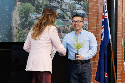 Photo from the HCC NZ Citizenship Ceremony 2 (Afternoon) held at The Atrium, Wintec/Te Pukenga, Hamilton, Waikato, New Zealand at 3:30pm on Monday, 12 August, 2024. Photo: Mike Walen / KeyImagery Photography. Copyright: © Hamilton City Council.