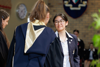 Photo from the Waikato Diocesan Senior Prize-giving 2023 held at Waikato Diocesan School for Girls, Hamilton, New Zealand, on Thursday 26 October 2023.  Photo: Mike Walen / KeyImagery Photography. Copyright: © Waikato Diocesan School for Girls.