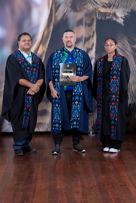 Photo from the TWoA Te Tai Tokerau 2024 Graduation (Kaitaia), held at Te Ahu in Kaitaia, Northland, New Zealand on Wednesday, 8 May, 2024. Photo by Alick Saunders for KeyImagery Photography. Copyright: © Te Wānanga o Aotearoa.