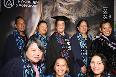 Booth photo from the TWoA Waiariki 2024 Graduations (Kawerau), held at Rautahi Marae, Kawerau, Bay of Plenty, New Zealand on Friday, 17 May, 2023. Photo: InstaBooth by KeyImagery Photography. Copyright: © Te Wānanga o Aotearoa.