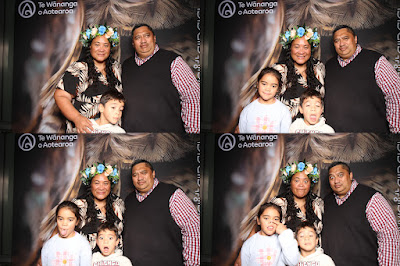 Booth photo from Ceremony 2 of the TWoA Tāmaki Makaurau 2025 Graduations (March 2025) held at the Mangere Arts Centre in Auckland, New Zealand on Wednesday, 12 March, 2025. Photo: InstaBooth by KeyImagery Photography. Copyright: © 2025 Te Wānanga o Aotearoa.