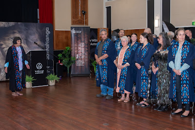 Photo from the TWoA Te Tai Tokerau 2024 Graduation (Kaitaia), held at Te Ahu in Kaitaia, Northland, New Zealand on Wednesday, 8 May, 2024. Photo by Alick Saunders for KeyImagery Photography. Copyright: © Te Wānanga o Aotearoa.