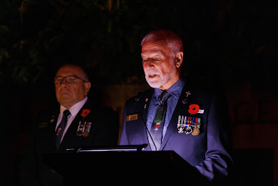 Photo from the Anzac Day 2025 Dawn Service held at Memorial Park in Hamilton, Waikato, New Zealand on Friday, 25 April, 2025. Photography by Mike Walen / KeyImagery Photography. Copyright: © 2025 Hamilton City Council.
