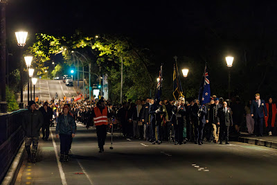 Photo from the Anzac Day 2025 Dawn Service held at Memorial Park in Hamilton, Waikato, New Zealand on Friday, 25 April, 2025. Photography by Mike Walen / KeyImagery Photography. Copyright: © 2025 Hamilton City Council.