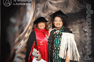 Booth photo from the TWoA Tainui 2025 Graduations (Ceremony 3 @ 10am) held at Claudelands Event Centre in Hamilton, Waikato, New Zealand on Wednesday, 30 April, 2025. Photography by InstaBooth / KeyImagery Photography. Copyright: © 2025 Te Wānanga o Aotearoa.