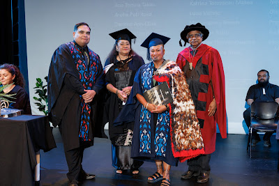 Photo from Ceremony 2 of the TWoA Tāmaki Makaurau 2025 Graduations (March 2025) held at the Mangere Arts Centre in Auckland, New Zealand on Wednesday, 12 March, 2025. Photo by Mike Walen / KeyImagery Photography. Copyright: © 2025 Te Wānanga o Aotearoa.