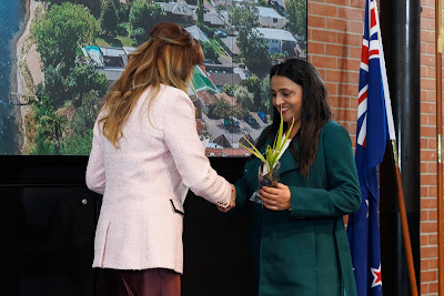 Photo from the HCC NZ Citizenship Ceremony 2 (Afternoon) held at The Atrium, Wintec/Te Pukenga, Hamilton, Waikato, New Zealand at 3:30pm on Monday, 12 August, 2024. Photo: Mike Walen / KeyImagery Photography. Copyright: © Hamilton City Council.
