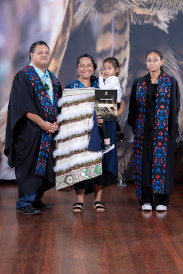 Photo from the TWoA Te Tai Tokerau 2024 Graduation (Kaitaia), held at Te Ahu in Kaitaia, Northland, New Zealand on Wednesday, 8 May, 2024. Photo by Alick Saunders for KeyImagery Photography. Copyright: © Te Wānanga o Aotearoa.