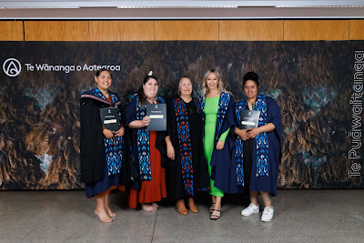 Photo from the TWoA Tāmaki Makaurau 2023 Graduations (Ceremony 5 @ 3pm), held at the Due Drop Events Centre, Manukau, Auckland, New Zealand on Thursday, 8 June, 2023. Photo: Mike Walen / KeyImagery Photography. Copyright: © Te Wānanga o Aotearoa.