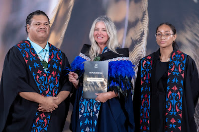Photo from the TWoA Te Tai Tokerau 2024 Graduation (Kaitaia), held at Te Ahu in Kaitaia, Northland, New Zealand on Wednesday, 8 May, 2024. Photo by Alick Saunders for KeyImagery Photography. Copyright: © Te Wānanga o Aotearoa.