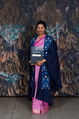 Photo from the TWoA Tāmaki Makaurau 2023 Graduations (Ceremony 5 @ 3pm), held at the Due Drop Events Centre, Manukau, Auckland, New Zealand on Thursday, 8 June, 2023. Photo: Mike Walen / KeyImagery Photography. Copyright: © Te Wānanga o Aotearoa.