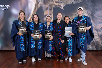 Photo from the TWoA Te Tai Tokerau 2024 Graduation (Kaitaia), held at Te Ahu in Kaitaia, Northland, New Zealand on Wednesday, 8 May, 2024. Photo by Alick Saunders for KeyImagery Photography. Copyright: © Te Wānanga o Aotearoa.