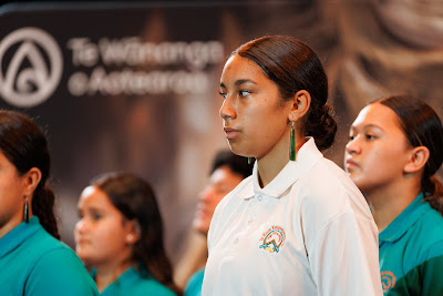 Photo from the TWoA Whirikoka 2024 Graduation (Gisborne), held at the War Memorial Theatre, Gisborne, East Coast, New Zealand on Wednesday 10 April, 2024. Photo by Mike Walen / KeyImagery Photography. Copyright: © Te Wānanga o Aotearoa.