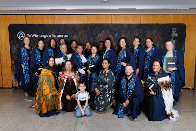 Photo from the TWoA Tāmaki Makaurau 2023 Graduations (Ceremony 4 @ 10am), held at the Due Drop Events Centre, Manukau, Auckland, New Zealand on Thursday, 8 June, 2023. Photo: Mike Walen / KeyImagery Photography. Copyright: © Te Wānanga o Aotearoa.