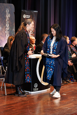 Photo from the TWoA Tāmaki Makaurau 2023 Graduations (Ceremony 2 @ 3pm), held at the Due Drop Events Centre, Manukau, Auckland, New Zealand on Wednesday, 7 June, 2023. Photo: Mike Walen / KeyImagery Photography. Copyright: © Te Wānanga o Aotearoa.