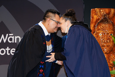 Photo from Ceremony 6 of the TWoA Tāmaki Makaurau 2025 Graduations (May 2025) held at the Mangere Arts Centre in Auckland, New Zealand on Wednesday, 28 May, 2025. Photo by Mike Walen / KeyImagery Photography. Copyright: © 2025 Te Wānanga o Aotearoa.
