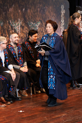Photo from the TWoA Tāmaki Makaurau 2023 Graduations (Ceremony 2 @ 3pm), held at the Due Drop Events Centre, Manukau, Auckland, New Zealand on Wednesday, 7 June, 2023. Photo: Mike Walen / KeyImagery Photography. Copyright: © Te Wānanga o Aotearoa.