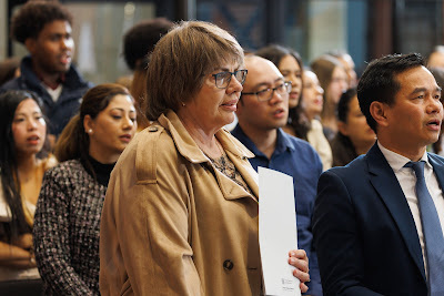 Photo from the HCC NZ Citizenship Ceremony 2 (Afternoon) held at The Atrium, Wintec/Te Pukenga, Hamilton, Waikato, New Zealand at 3:30pm on Monday, 17 June, 2024. Photo: Mike Walen / KeyImagery Photography. Copyright: © Hamilton City Council.