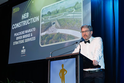 Photo from the 2025 Waikato CCNZ Hynds Construction Awards event held at Claudelands Event Centre in Hamilton, Waikato, New Zealand on Friday, 15 August, 2025. Photography by Mike Walen / KeyImagery Photography. Copyright: © 2025 CCNZ Waikato.
