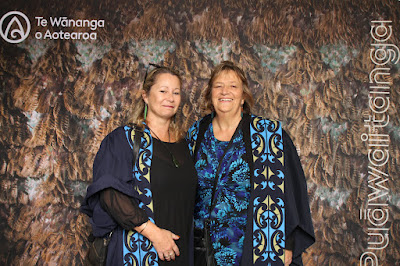Booth photo from the TWoA Waiariki 2023 Graduations (Whakatāne), held at the Baptist Church, Whakatāne, Bay of Plenty, New Zealand on Wednesday, 17 May, 2023. Photo: Mike Walen / KeyImagery Photography. Copyright: © Te Wānanga o Aotearoa.