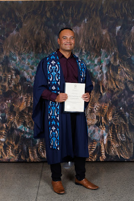 Photo from the TWoA Tāmaki Makaurau 2023 Graduations (Ceremony 3 @ 8pm), held at the Due Drop Events Centre, Manukau, Auckland, New Zealand on Wednesday, 7 June, 2023. Photo: Mike Walen / KeyImagery Photography. Copyright: © Te Wānanga o Aotearoa.
