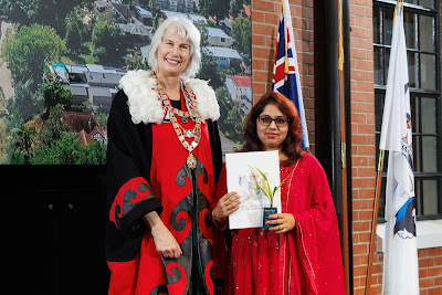 Photo from the HCC NZ Citizenship Ceremony 2 (Afternoon) held at The Atrium, Wintec/Te Pukenga, Hamilton, Waikato, New Zealand at 3:30pm on Monday, 17 June, 2024. Photo: Mike Walen / KeyImagery Photography. Copyright: © Hamilton City Council.
