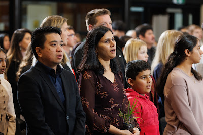 Photo from the HCC NZ Citizenship Ceremony 2 (Afternoon) held at The Atrium, Wintec/Te Pukenga, Hamilton, Waikato, New Zealand at 3:30pm on Monday, 17 June, 2024. Photo: Mike Walen / KeyImagery Photography. Copyright: © Hamilton City Council.